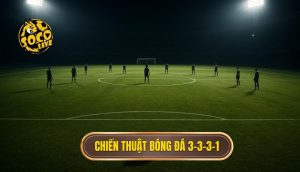 Chiến thuật bóng đá 3-3-3-1