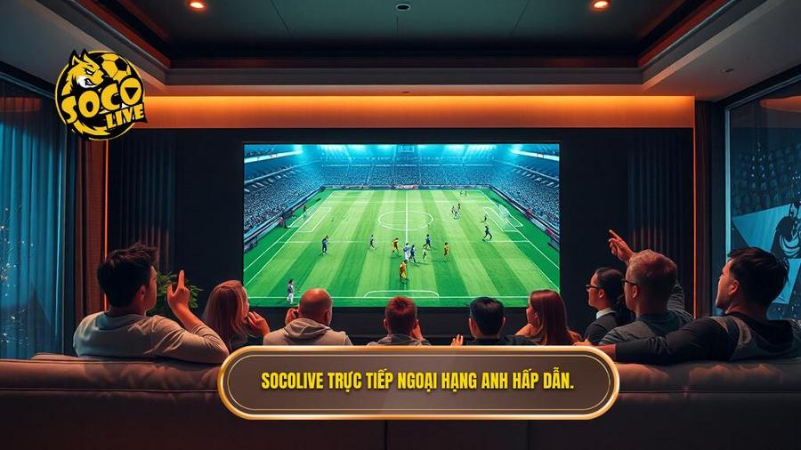 1. Socolive trực tiếp Ngoại hạng Anh hấp dẫn.