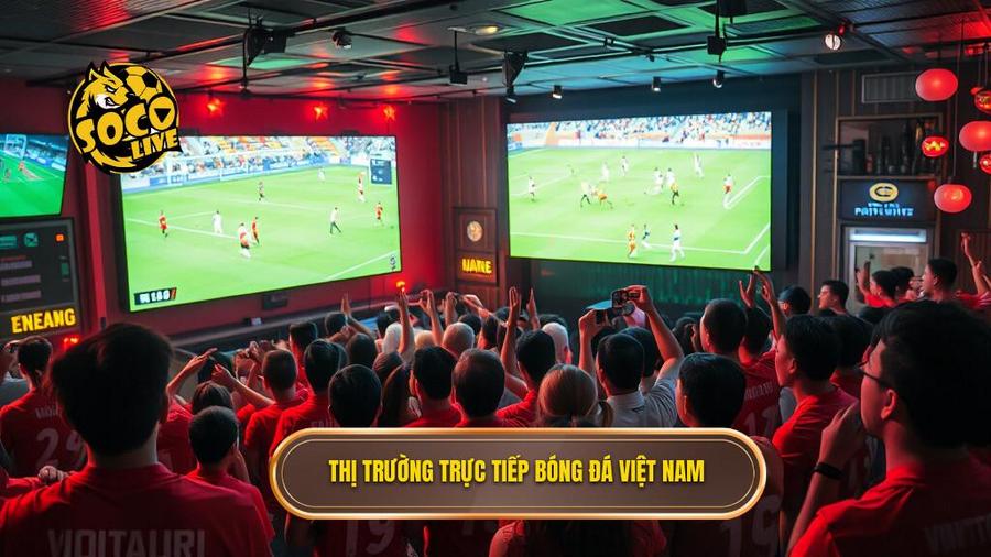 1. Thị trường trực tiếp bóng đá Việt Nam