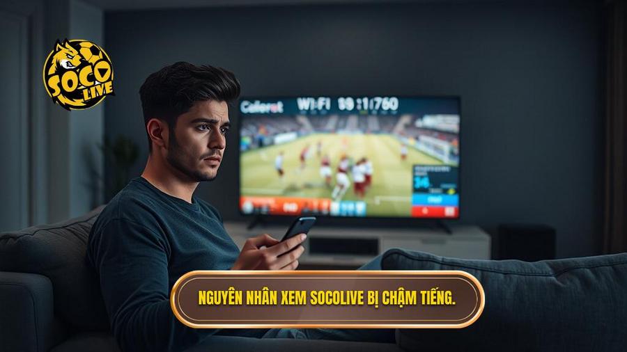 3. Nguyên nhân xem Socolive bị chậm tiếng.
