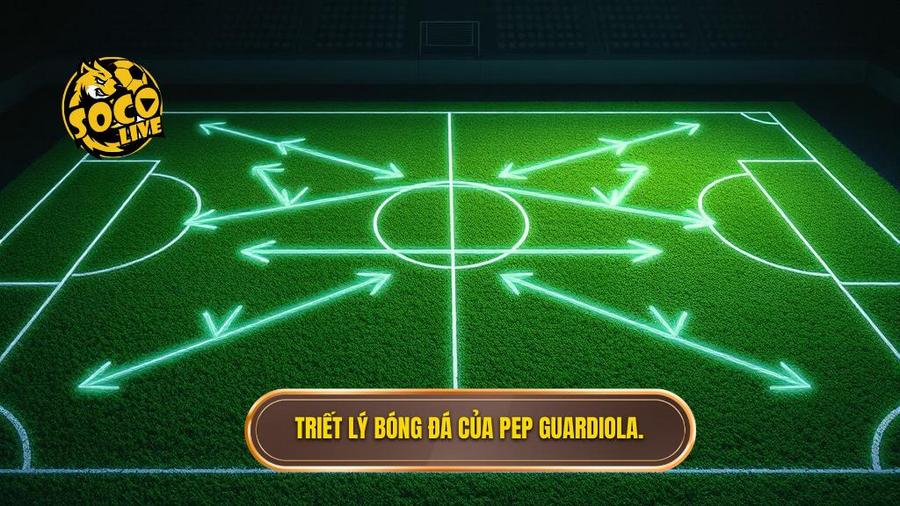 Nền tảng cốt lõi của chiến thuật Pep Guardiola