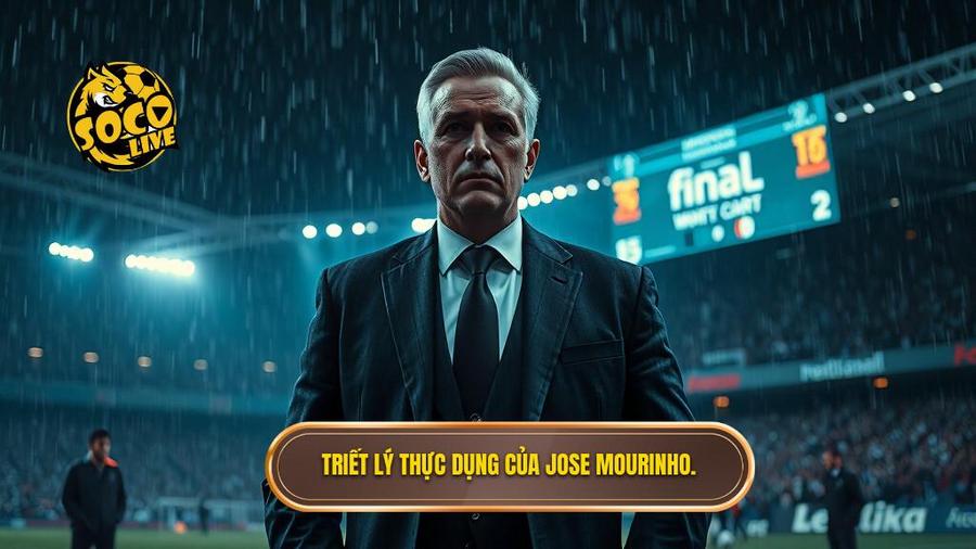 Triết lý cốt lõi trong chiến thuật Jose Mourinho: Kết quả là trên hết