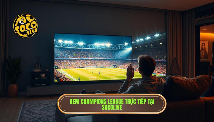Tại sao Socolive là lựa chọn số 1 để xem Champions League?