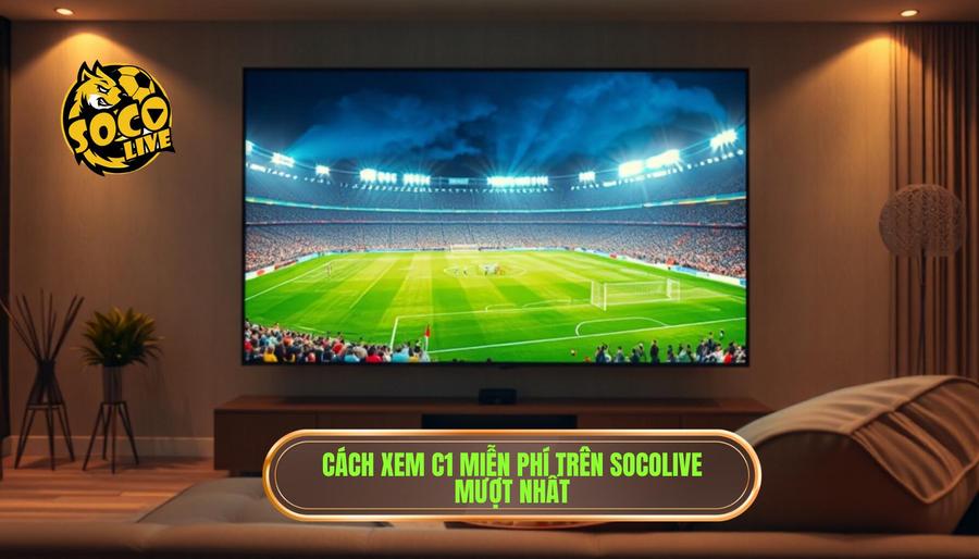 Hướng dẫn cách truy cập socolive xem C1 miễn phí nhanh nhất