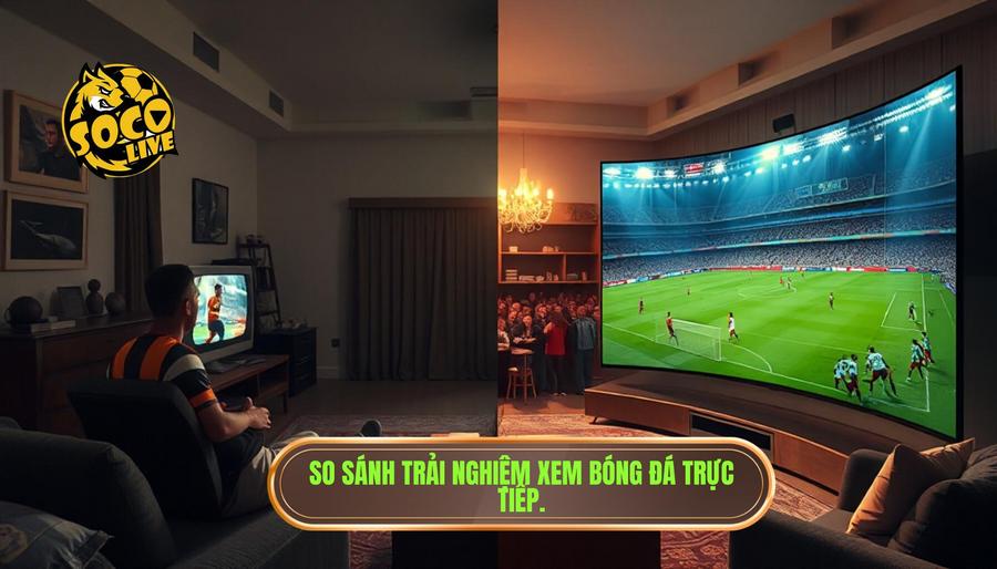 Bảng so sánh trải nghiệm xem bóng đá